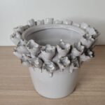 White Blossom Planter