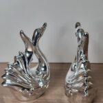Silver duck décor