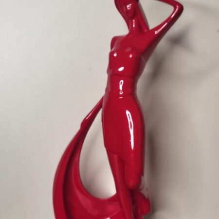 Figurine Ennia – Red, Polyresin
